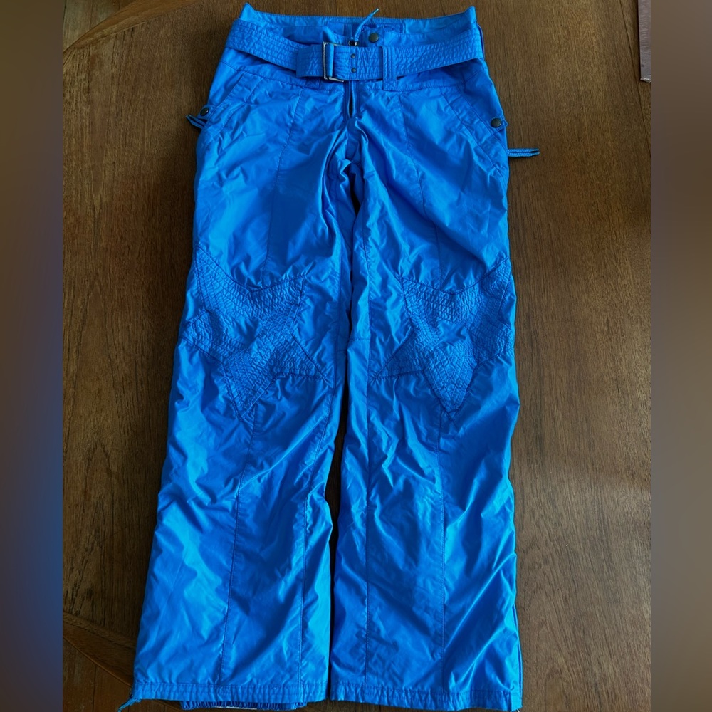 JetSet Luxury Blue Stars Women’s Ski Pants